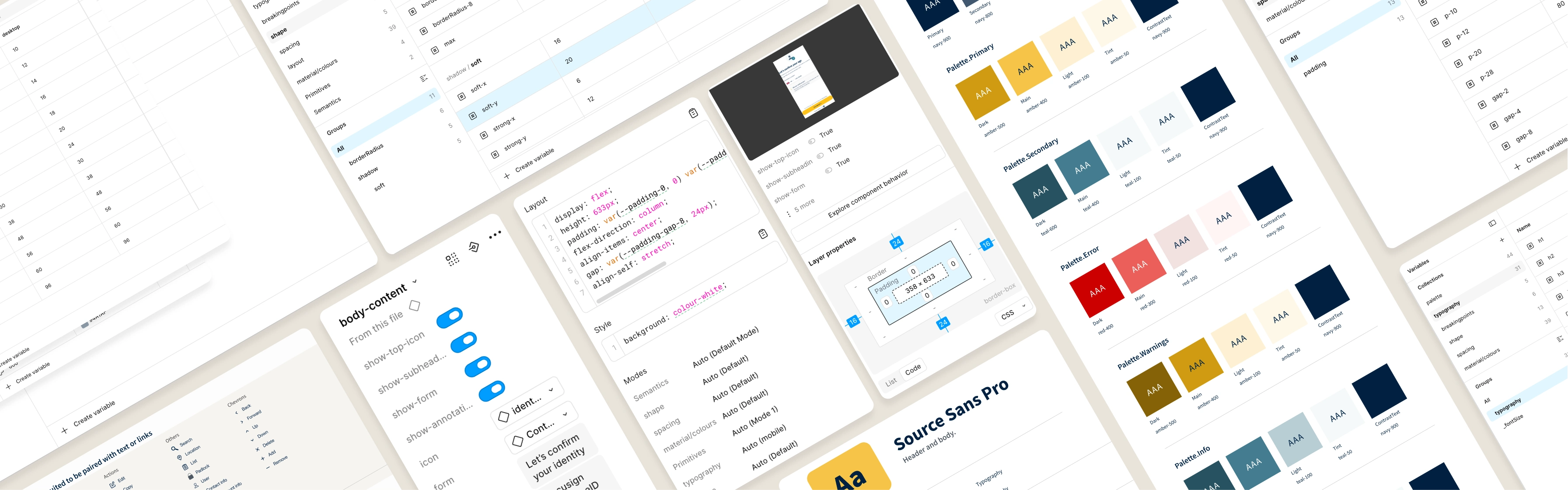 Old Figma library vs new library